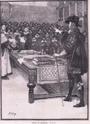 Juicio de Carlos I AD 1649